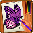 Learn to Draw Butterflies أيقونة