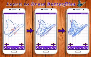 Learn to Draw Butterflies تصوير الشاشة 2