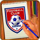 Learn to Draw Football Logos icône