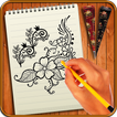 Learn to Draw Henna Designs & Tattoos