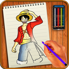 Learn to Draw One Piece Characters ícone
