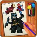 Learn to Draw Lego Comic Characters APK