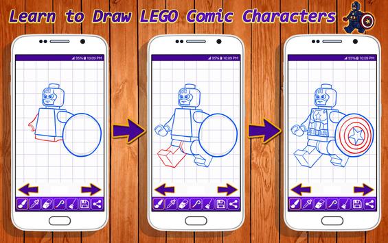 Learn to Draw Lego Comic Characters poster