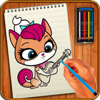 Learn to Draw Little Pet Shop Characters simgesi