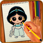 Learn to Draw Little Princess icono