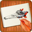 Learn to Draw Spaceships APK