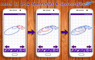 Learn to Draw Spaceships स्क्रीनशॉट 3