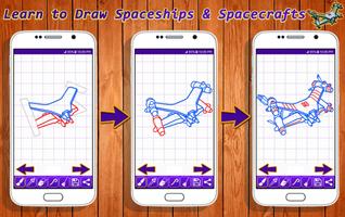 Learn to Draw Spaceships पोस्टर