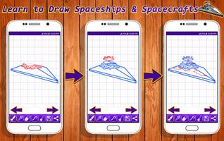 Learn to Draw Spaceships स्क्रीनशॉट 2