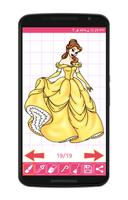 Learn to Draw Princess ảnh chụp màn hình 3