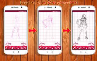 Learn to Draw Winx 截圖 1