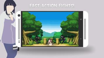 Ninja War: Konoha Defenders captura de pantalla 2