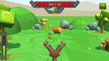 Poster Slingshot Cowboy 3D