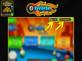 Coins For 8 Ball Pool Prank poster