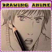 how to draw anime-poster