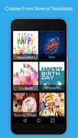 Uply Birthday Card App capture d'écran 2