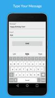 Uply Birthday Card App capture d'écran 3