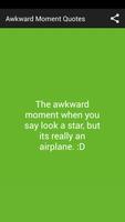 Awkward Moment Status Quotes اسکرین شاٹ 2