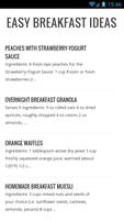 Poster Easy Breakfast Ideas