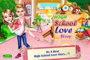 High School Love Story Plakat