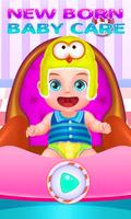 Newborn games perawatan bayi poster