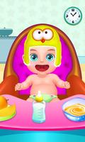 新生兒護理寶寶遊戲 截圖 2