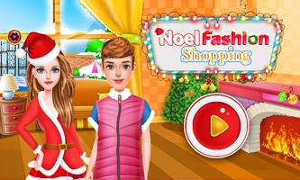 Noel Fashion Shopping Affiche
