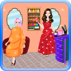 Dress up barber girls games আইকন