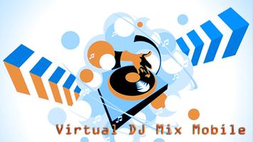 Virtual DJ Mix Mobile Poster