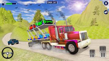 Offroad City Transport Truck: Car Simulator Driver Affiche