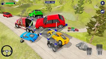 Offroad City Transport Truck: Car Simulator Driver screenshot 2