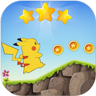 Pikachu Adventure Run - Free icône