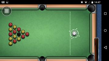 Free Billiard game capture d'écran 3