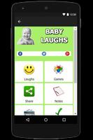 Lustiges Baby lacht - lustige Baby-lachende Töne Plakat