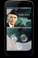 Qauid-E-Azam Profile Photo Maker Plakat