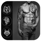 Tattoo my body photo editor 圖標