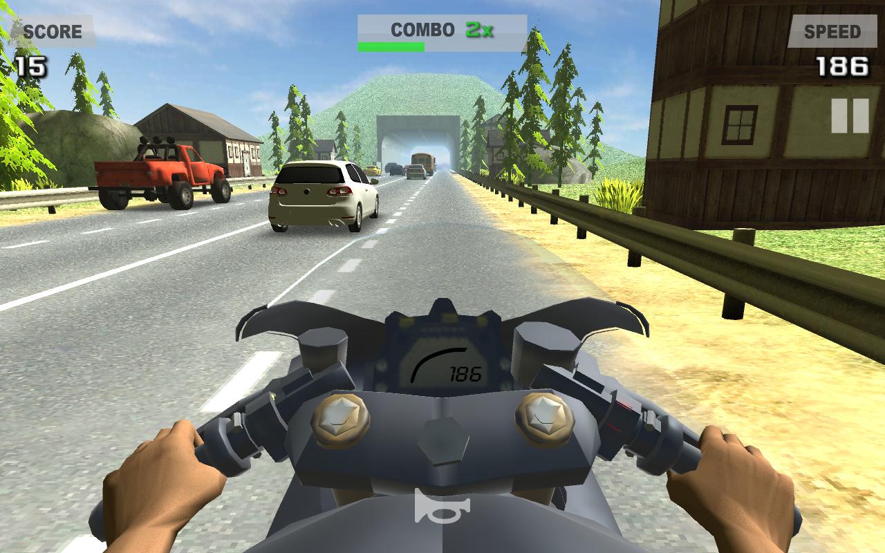 Гонки на шоссе, мотоциклы игра от 3 лица. Редактирование дороги игра.