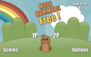 Mole Hammers Free ポスター