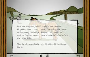 Harold the horse by the hedge capture d'écran 2