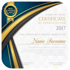 Certificate Maker app pro