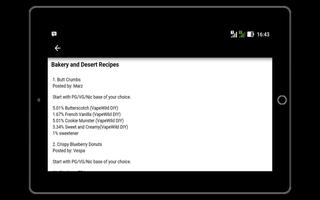 eJuice Recipe - Vape eBook capture d'écran 3