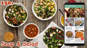 Soups & Salads Recipes in English (Free) Cartaz