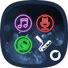 Arino Neon - Solo Launcher Theme icône
