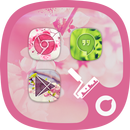 Aroma Flower - Solo Launcher Theme APK