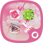 Aroma Flower - Solo Launcher Theme icône