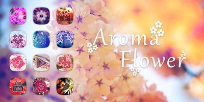 Aroma Flower - Solo Launcher Theme โปสเตอร์