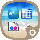 Beach Life - Solo Launcher Theme APK