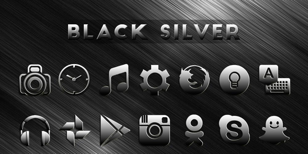 Black Silver Solo Launcher Theme For Android Apk Download Black Silver Solo Launcher Theme For Android Apk Download