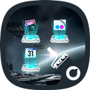 Outer Space - Solo Launcher Theme APK