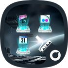 Outer Space - Solo Launcher Theme icône